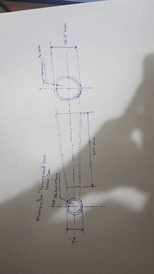 Máquina de fabricação de papel de cone de vidro centrífugo para produção de papel natural L 350 mm