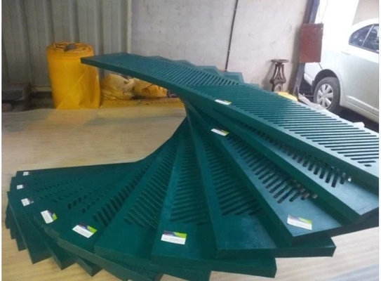 Elementos desidratantes de plástico UHMWPE para máquinas de fabricação de papel