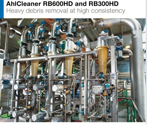 Rb600 Limpador de pasta de papel reciclado para sistema de centrifugação avançado na fábrica de papel