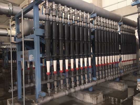 Moinho de Papel Pulp Xcel 150 Hidrociclone de Baixa Consistência Cone Superior Negro Sem Processamento